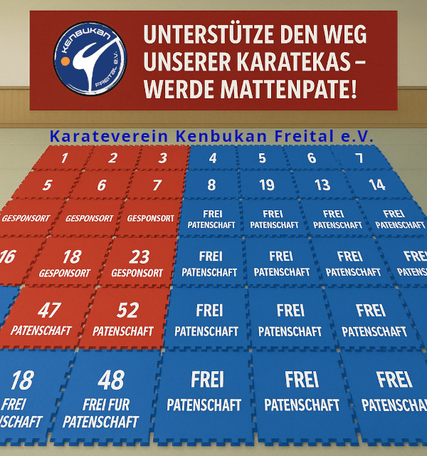 Grafik für die Aufforderung zur Mattenpatenschaft